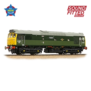 32-334SFX Class 25/3 D7672 'Tamworth Castle' BR Green DELUXE (image for) 32-334SFX Class 25/3 D7672 'Tamworth Castle' BR Green DELUXE